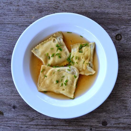 Rezeptbild: Vegetarische Maultaschen