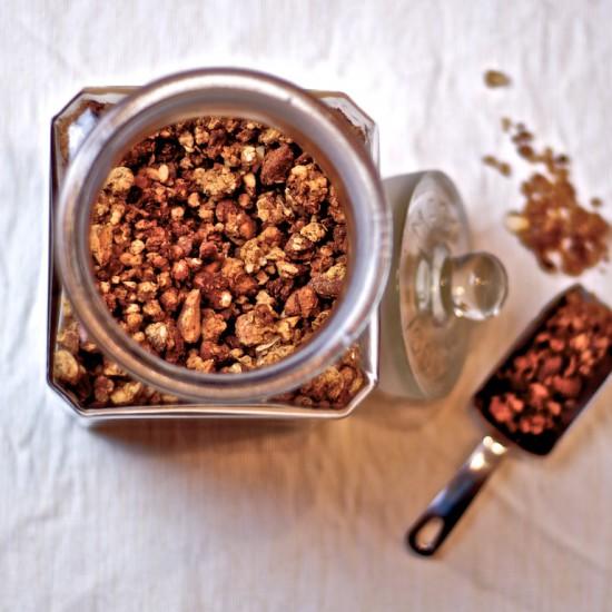 Rezeptbild: Mandel-Dinkelknuspermüsli