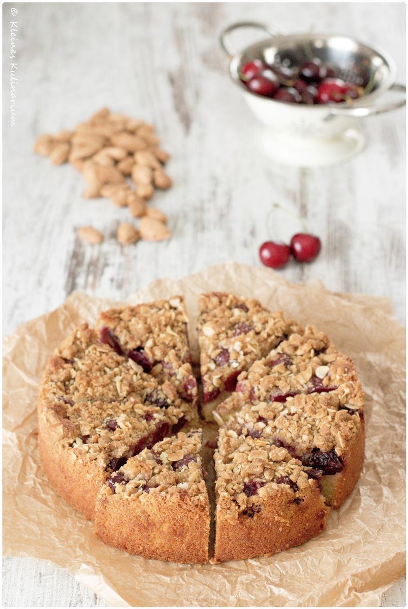Rezeptbild: Mandel-Kirschkuchen