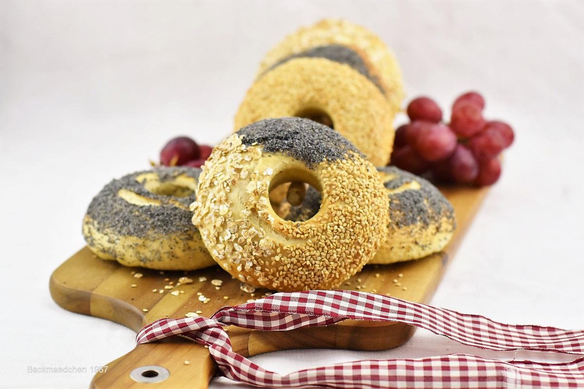 Rezeptbild: einfache Bagels