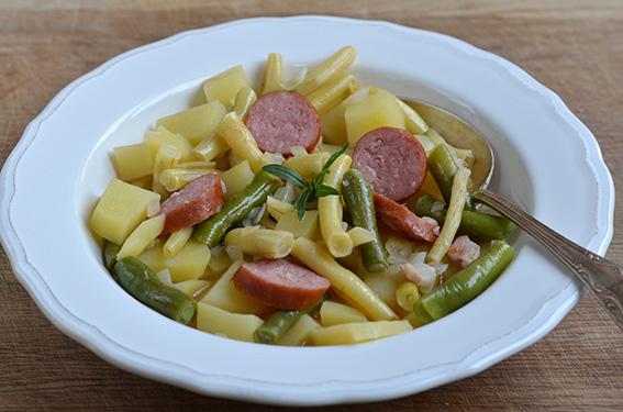 Rezeptbild: Bohneneintopf nach Oma Inge