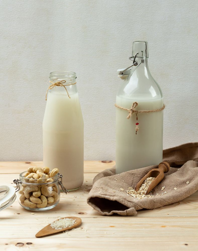 Rezeptbild: Pflanzenmilch selber machen