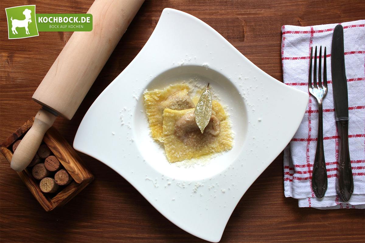 Rezeptbild: Selbstgemachte Ravioli