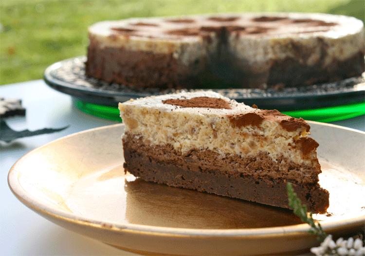 Rezeptbild: Maronen Schokoladen Cheesecake