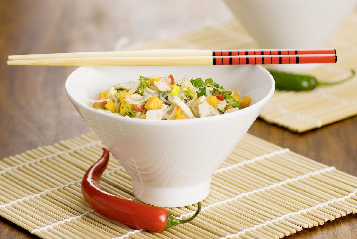 Rezeptbild: Glasnudelsalat