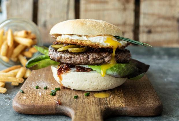 Rezeptbild: Bacon Jam Burger