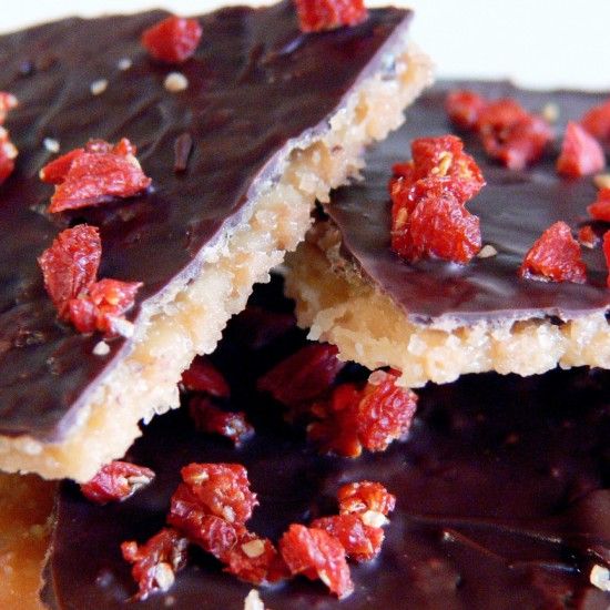Rezeptbild: Schoko-Karamell-Cracker
