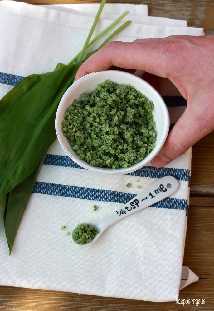 Rezeptbild: Bärlauch-Salz