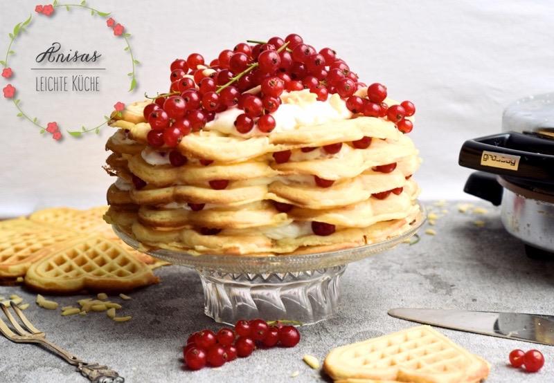 Rezeptbild: Waffel Torte