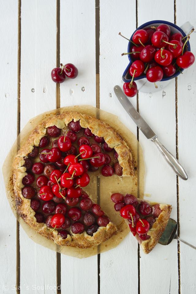 Rezeptbild: Kirsch-Galette