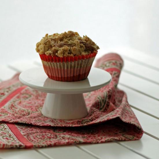 Rezeptbild: Möhren Muffins mit Streusel