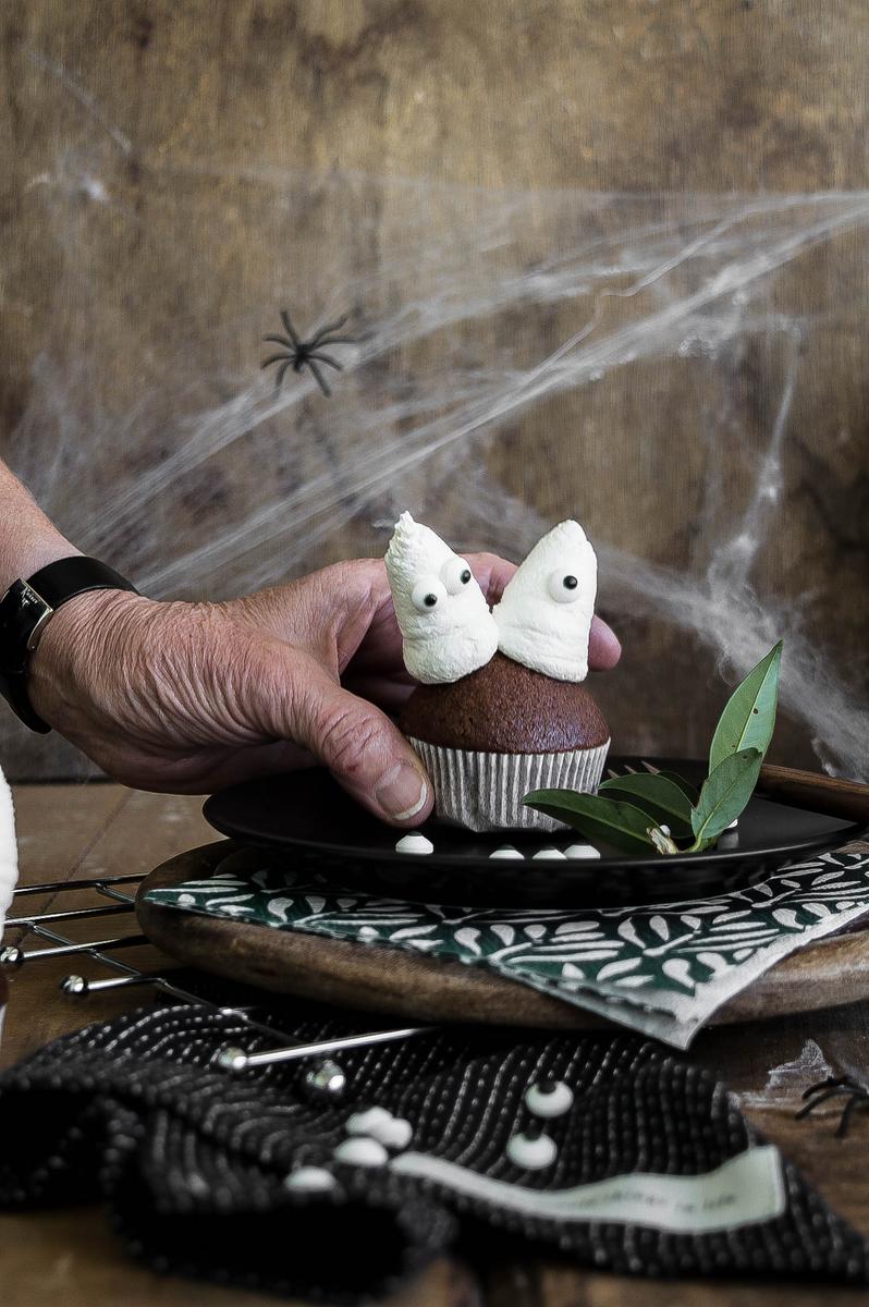 Rezeptbild: Gewürz Cupcakes für Halloween