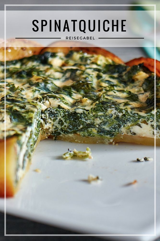 Rezeptbild: Spinatquiche mit Ricotta
