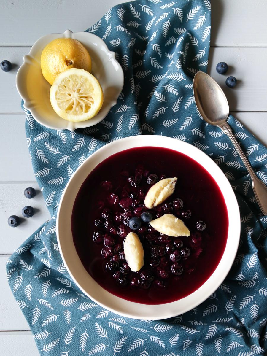 Rezeptbild: Blåbärssoppa