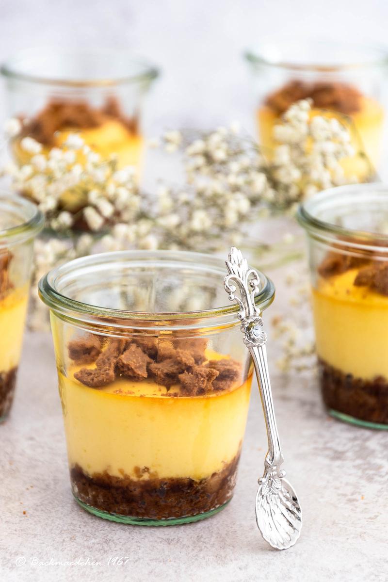 Rezeptbild: Käsekuchen im Glas