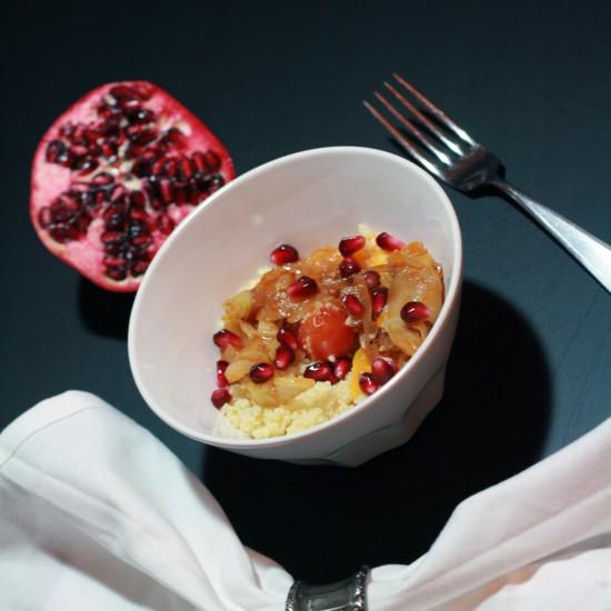 Couscous mit Fenchel und Granatapfel von cuisine_violette • Delicat.io