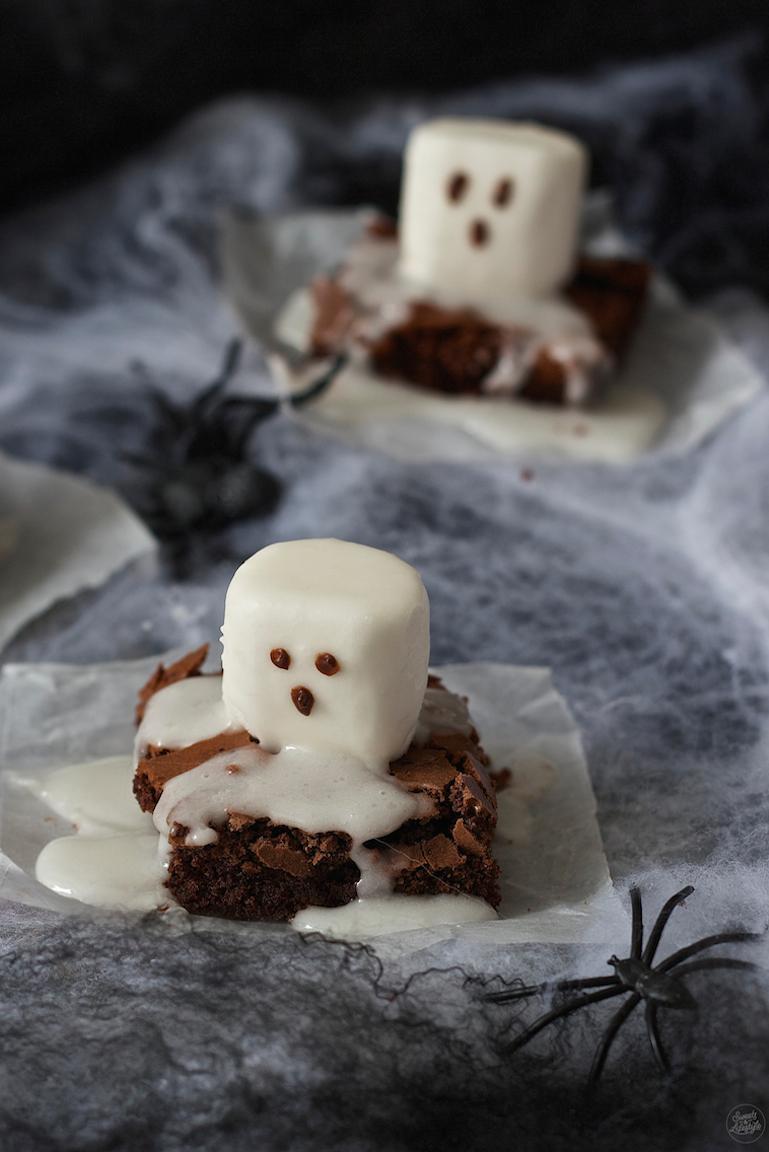 Rezeptbild: Spooky Boo Brownies