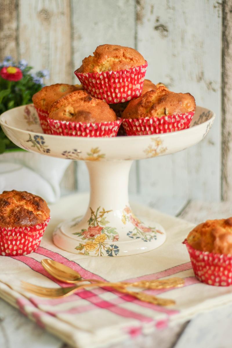 Rezeptbild: Rhabarbermuffins