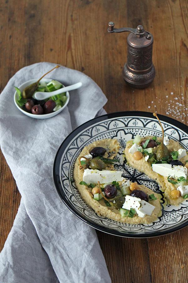Rezeptbild: Loaded Hummus Platte