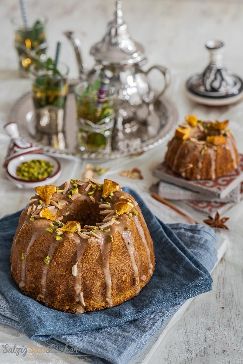 Rezeptbild: Orangen-Gewürzgugelhupf