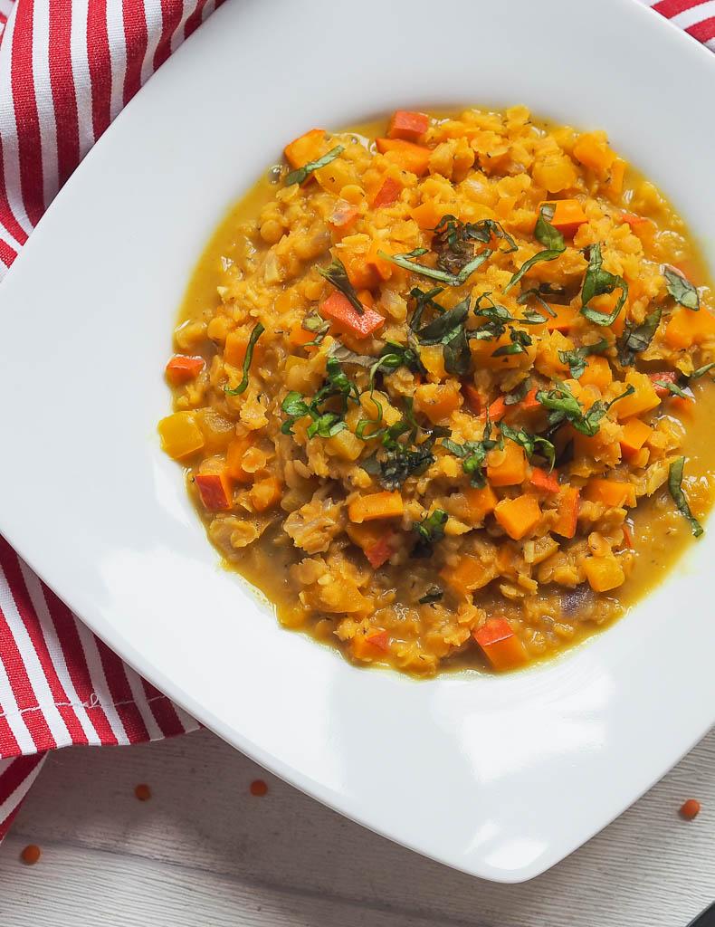 Rezeptbild: Asiatische Linsensuppe
