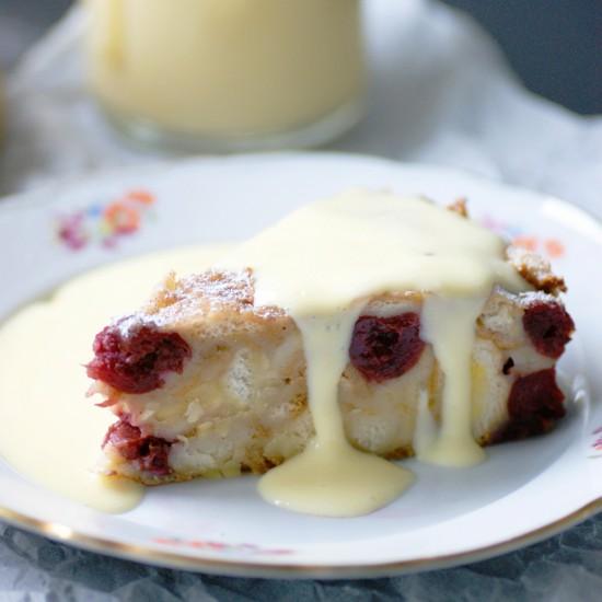 Rezeptbild: Kirschenmichel oder Kirschenauflauf