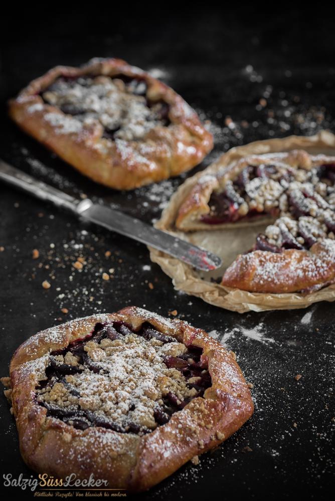 Rezeptbild: Zwetschgen-Galette