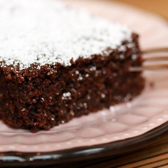 Rezeptbild: Schokomandelkuchen