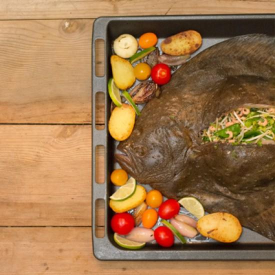 Rezeptbild: Gefüllter Steinbutt