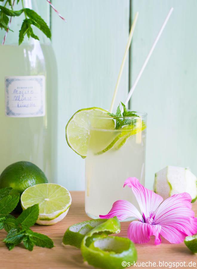 Rezeptbild: Minze-Limettensirup 