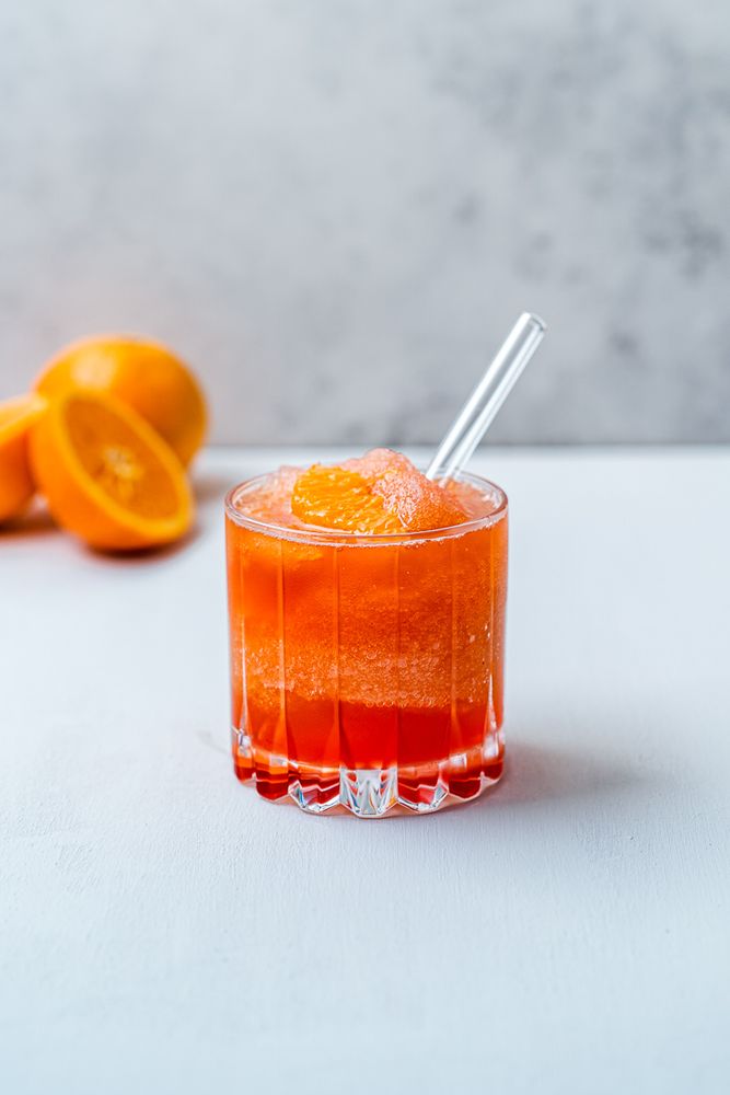Rezeptbild: Frozen Orange Negroni
