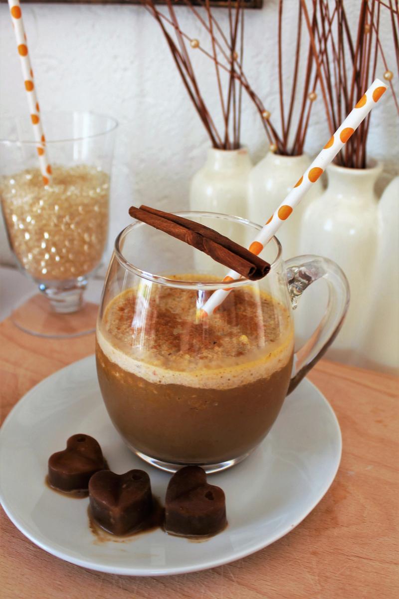 Rezeptbild: Kürbis Frappuccino