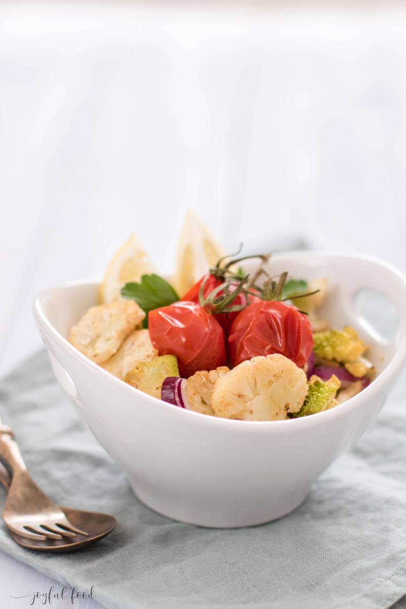 Rezeptbild: Aromatisch gerösteter Blumenkohlsalat