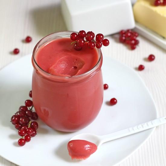 Rezeptbild: Red Currant Curd / Johannisbeer Creme