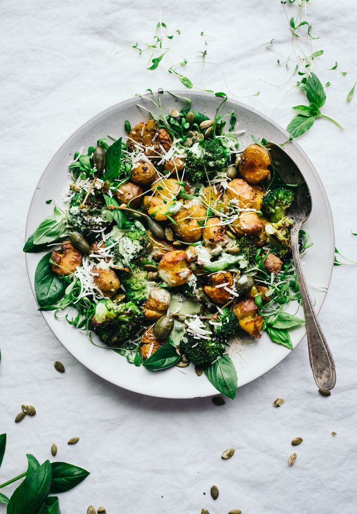 Rezeptbild: Ceasar Kartoffelsalat