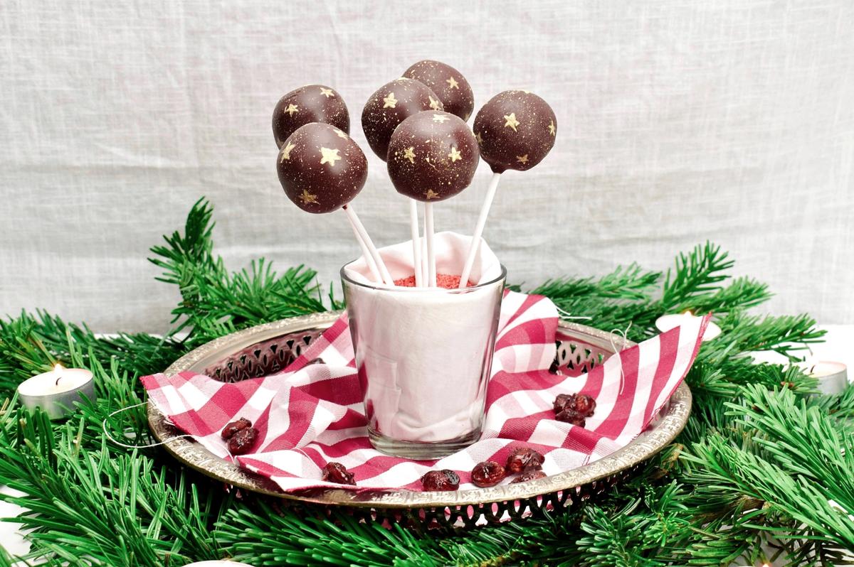 Rezeptbild: Gebrannte Mandel Cake Pops