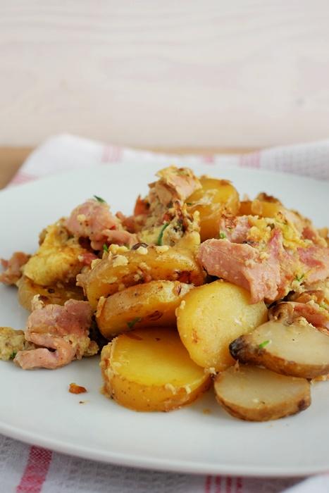 Rezeptbild: Topinambur-Kartoffel-Gröstl