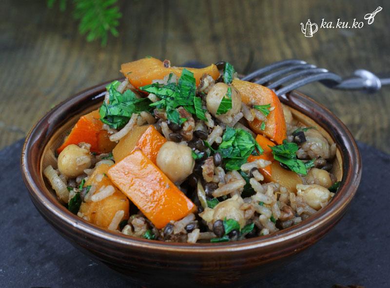 Rezeptbild: Orientalische Reispfanne