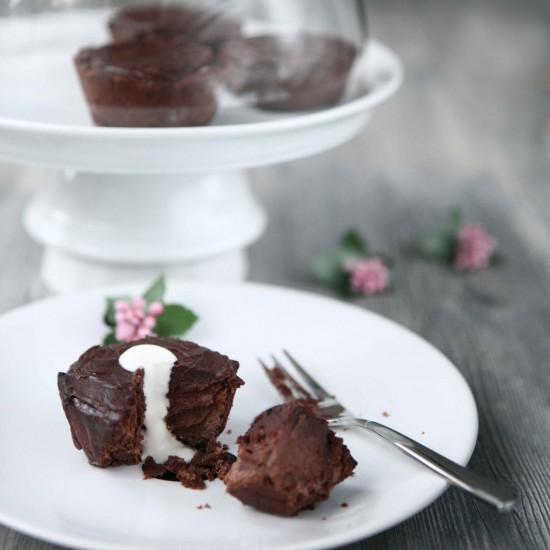 Rezeptbild: Zart und Bitter Schokoladentörtchen