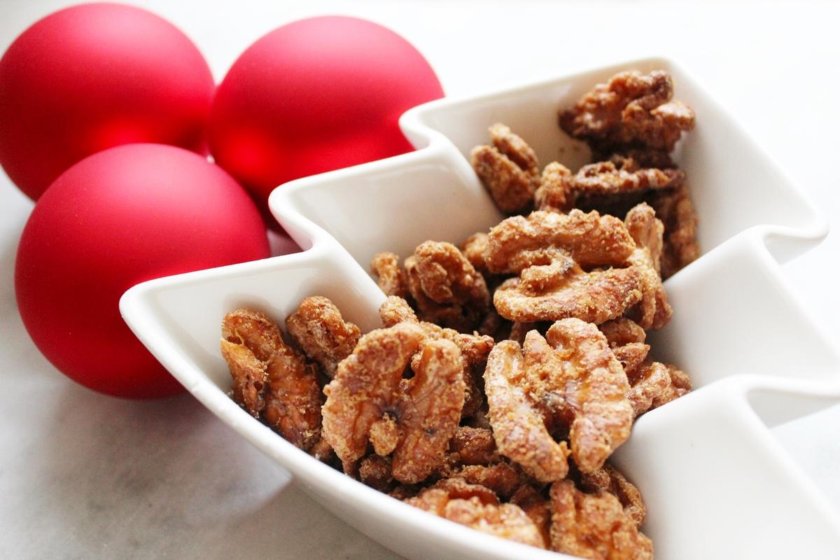 Rezeptbild: Gebrannte Walnüsse