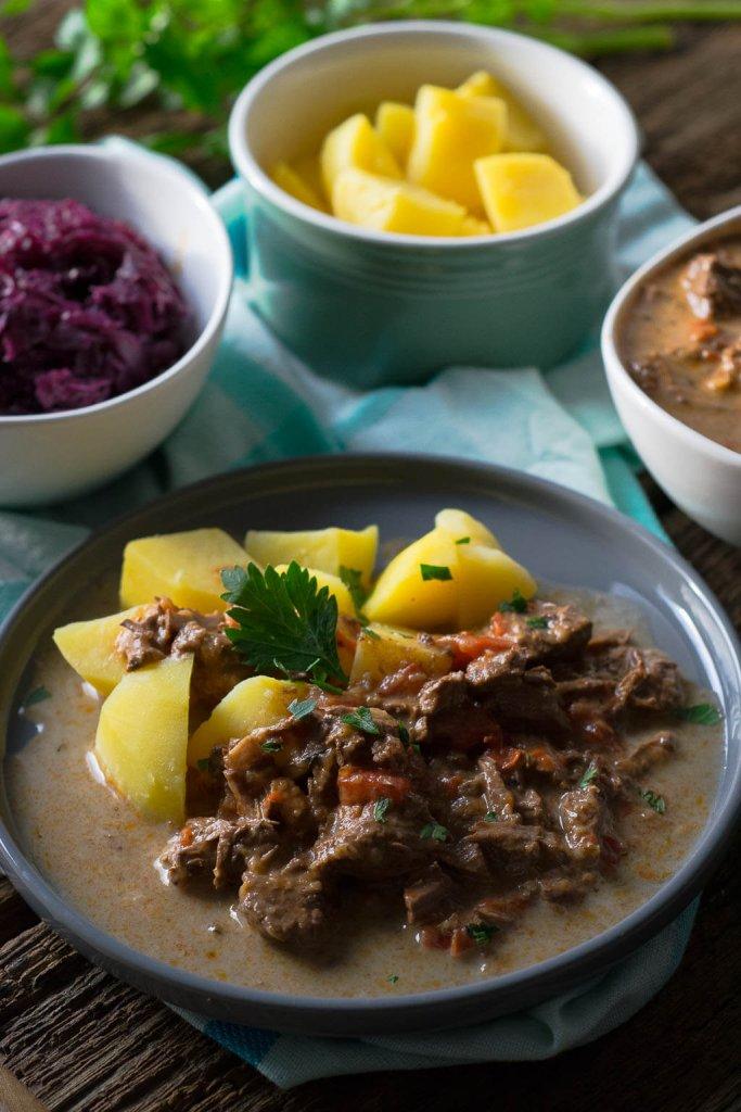 Rezeptbild: Butterzartes Gulasch