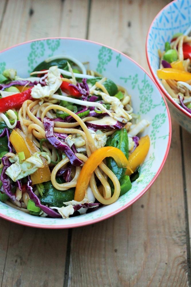 Rezeptbild: Asiatischer Nudelsalat