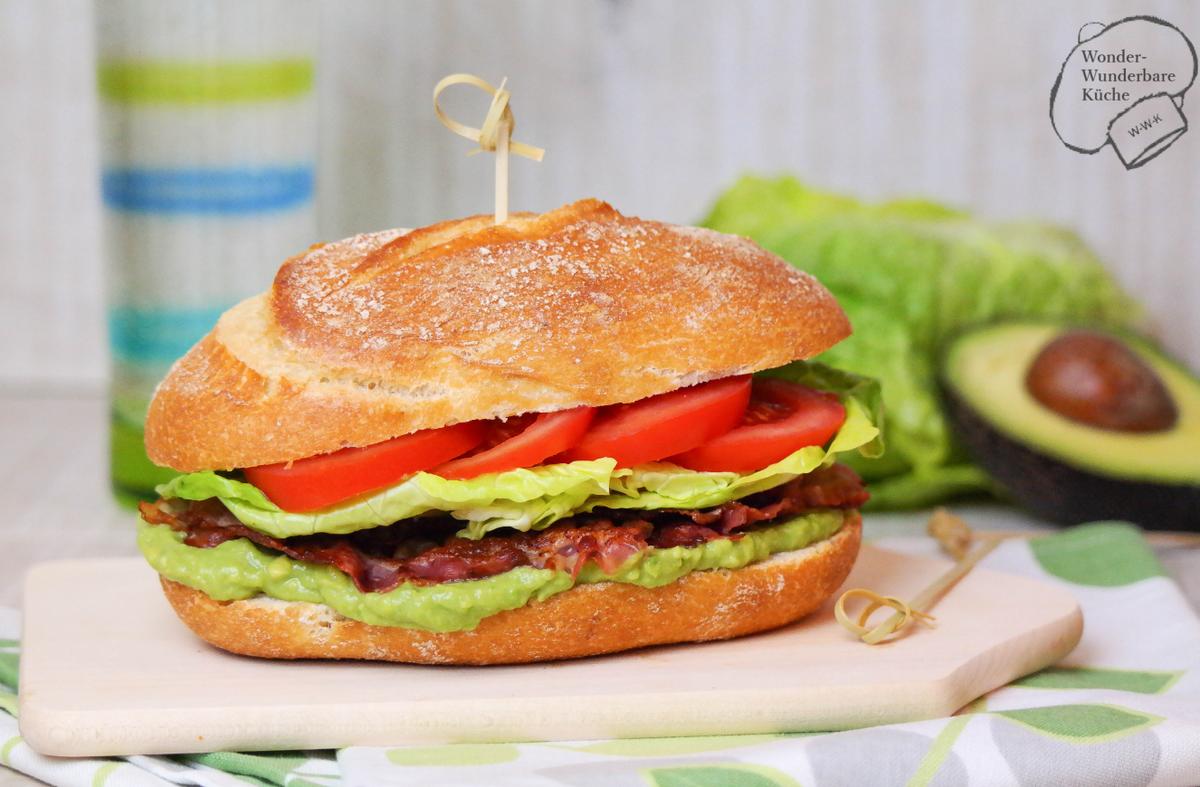 Rezeptbild: BLT Sandwich mit Avocado