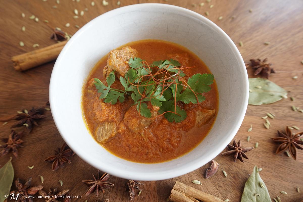 Rezeptbild: Chettinad Lamm-Curry 