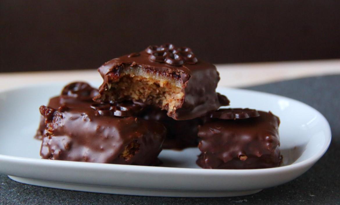Rezeptbild: Dominosteine - low carb und glutenfrei