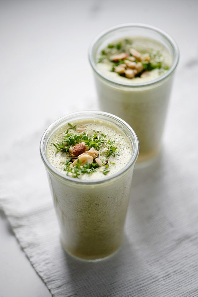 Rezeptbild: Apfel-Kürbiskern-Smoothie