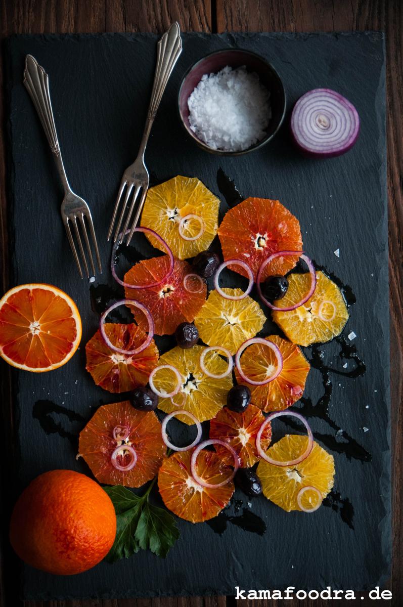 Rezeptbild: Sizilianischer Orangensalat