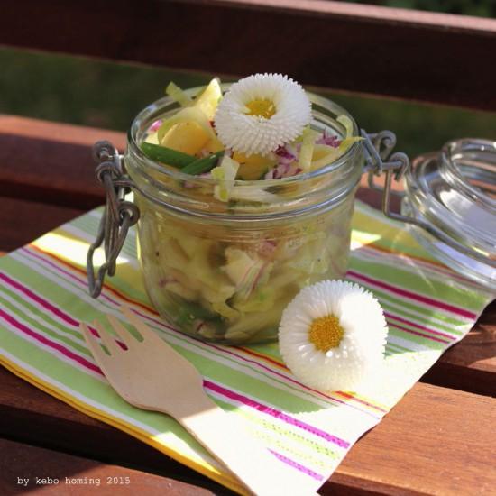 Rezeptbild: Nudelsalat to go...