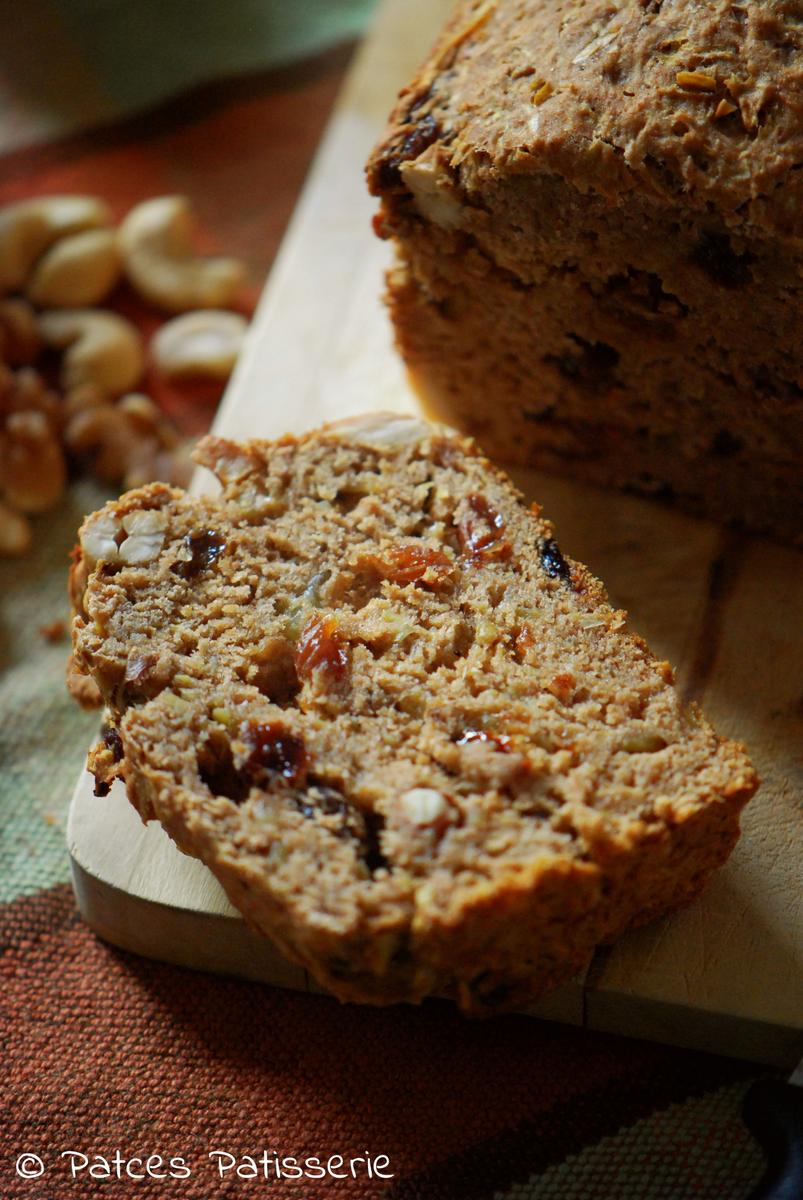 Rezeptbild: Apfelbrot mit Nüssen (Vollwert)