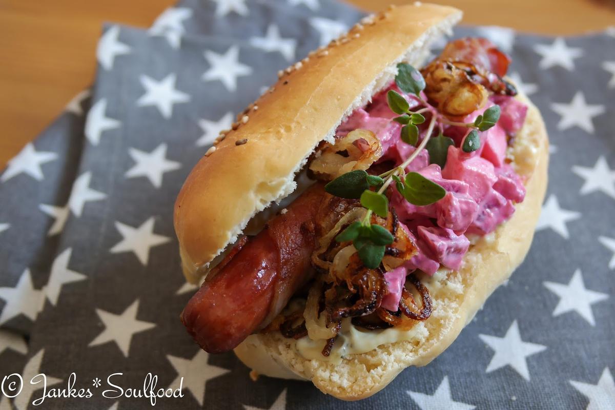 Rezeptbild: Hotdog à la Soulfood-Küche
